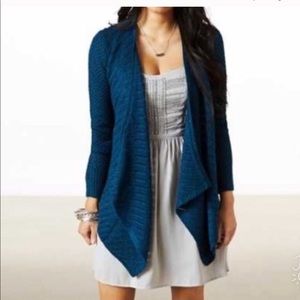 American eagle | blue cardigan size medium